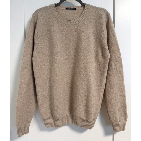 Brandy Melville Wool Blend Oversized Beige Sweater - Picture 1 of 4